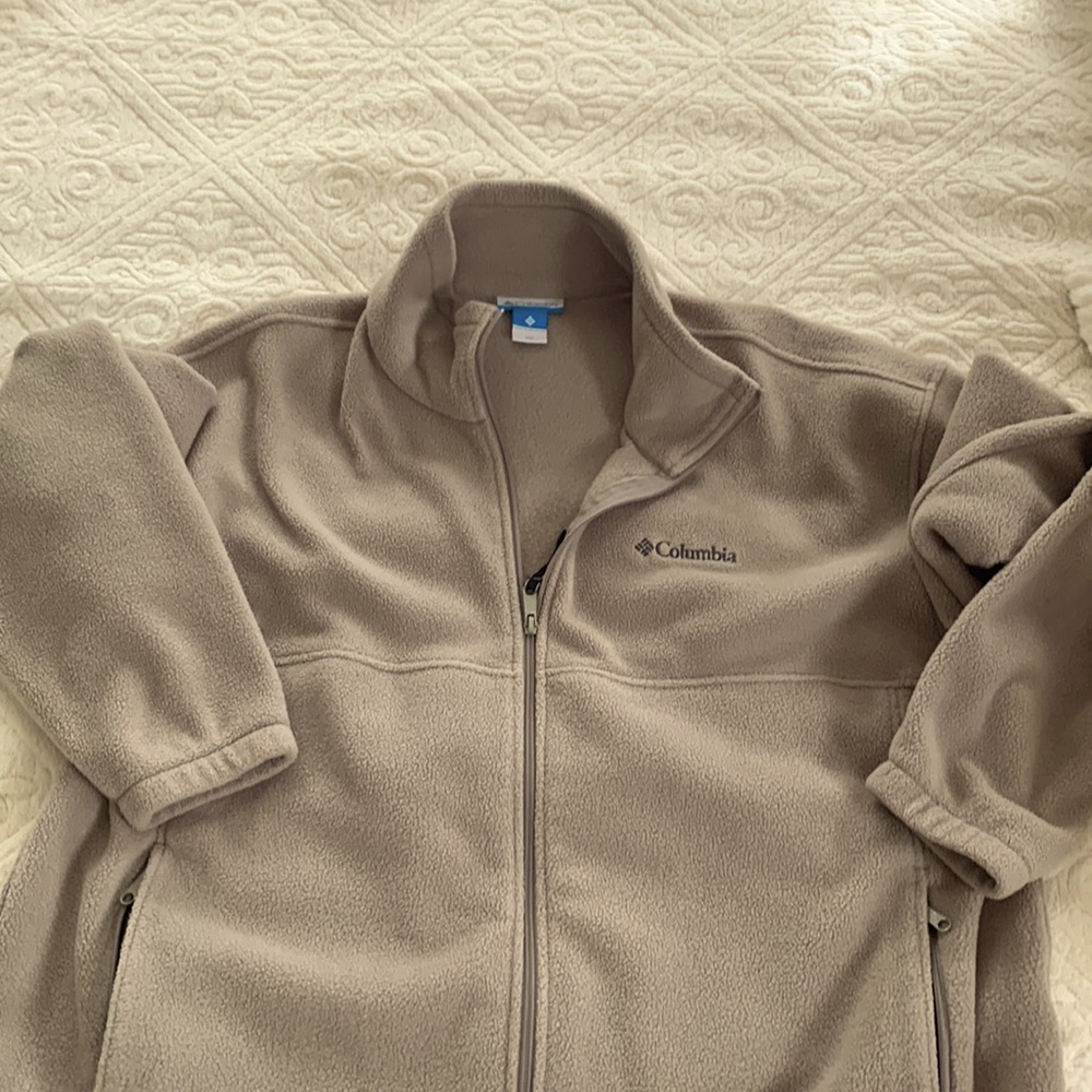 Mens XXL zip up Columbia coat